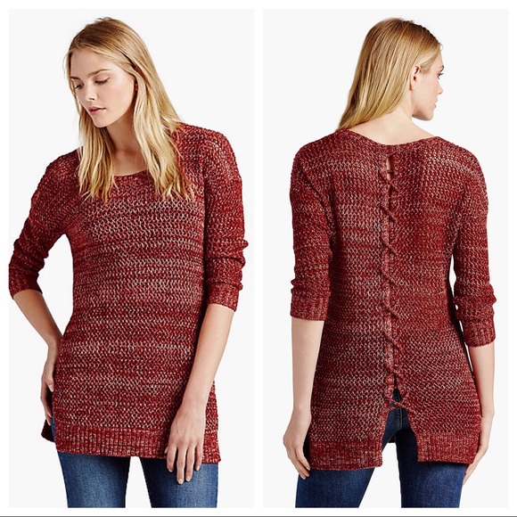 Lucky Brand Sweaters - Lucky Brand | NWT lace up pullover